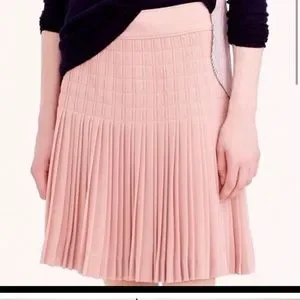 J crew pleated mini skirt deals